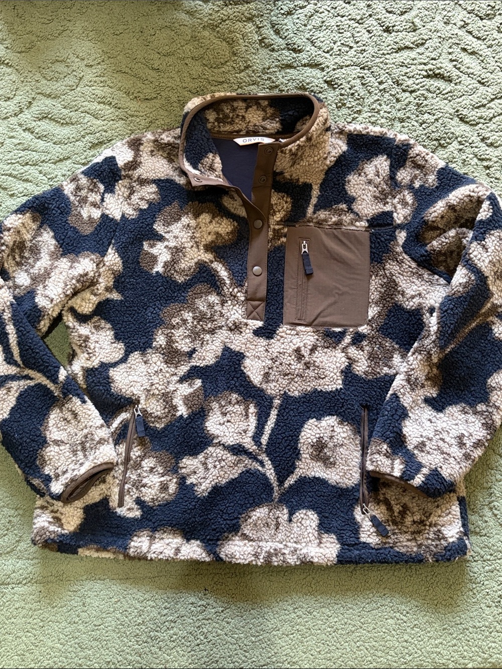 Womens Orvis Sherpa Pullover